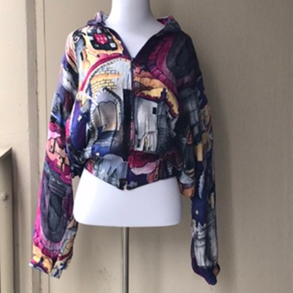 Vintage Ultimate 90s Medieval Scene Windbreaker - Picture 8 of 14